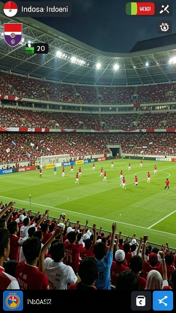 11bola - Tampilan antarmuka yang user-friendly.