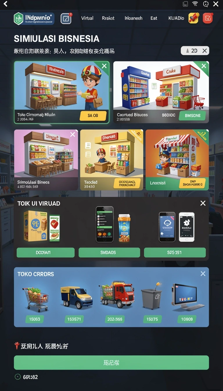 789rp - Screenshot dari salah satu level permainan yang menantang.
