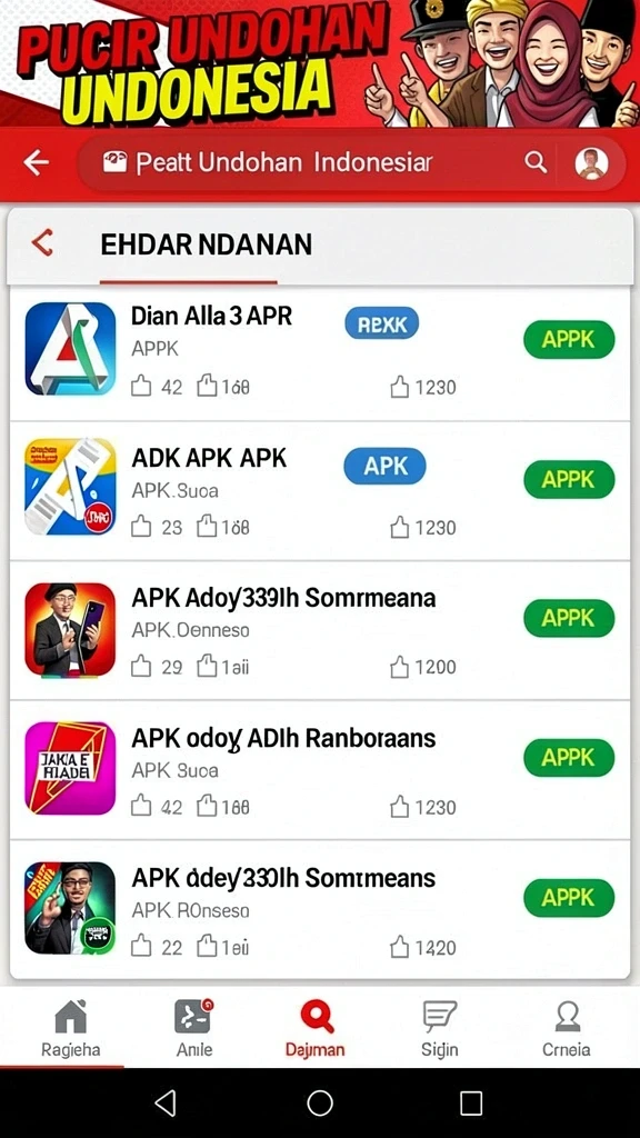 mapna777 - Tampilan awal aplikasi yang menarik dan user-friendly.
