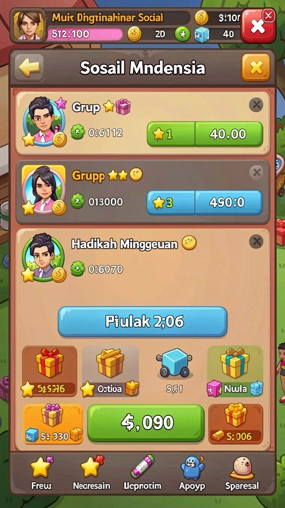 rezego - Tampilan antarmuka yang ramah pengguna.