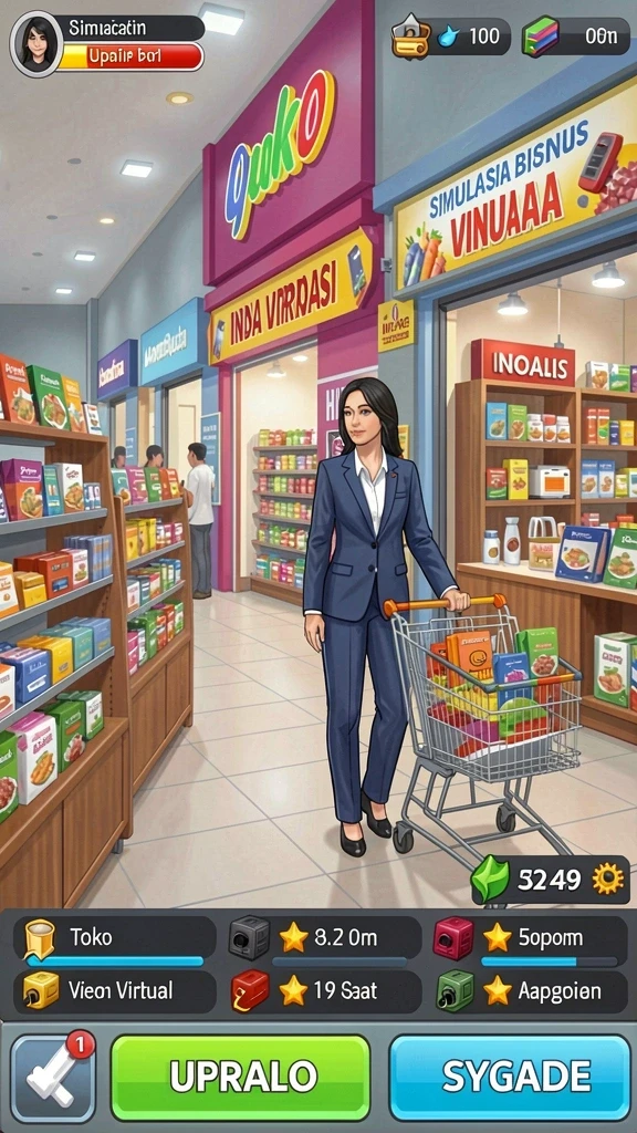 tokped777 - Tampilan grafis yang menarik dan modern.